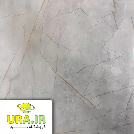 برچسب طرح سنگ رگه طلایی هایگلاس براق کد 6012 (عرض 90 سانتیمتر)
